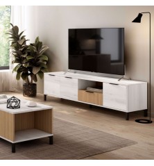 Modulo TV 1Caj+3P+Hueco Tokio 178x48 Albo /rayado
