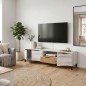 Modulo  TV 1Caj+3P+Hueco  Tokio  178x48 Albo /rayado