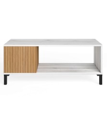 Composición salón completa Tokio Blanco albo /roble rayado