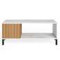 Composición salón completa Tokio Blanco albo /roble rayado