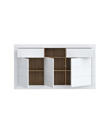 Aparador L108 171X41X94 cm Blanco y mauvella