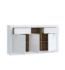 Aparador L108 171X41X94 cm Blanco y mauvella
