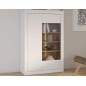 Composición salón L108 Blanco y Mauvella con aparador