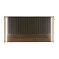 Cabecero B27  170x87x 7,3cm Acolchado con Leds