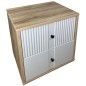 Mesita 2 Cajones B-27 55x42x58 cm