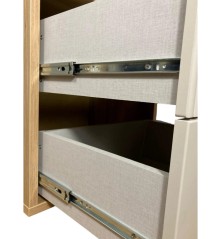 Mesita 2 Cajones B-27 55x42x58 cm