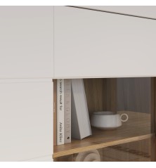 Composicion salon L108 Blanco y Mauvella