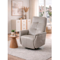 SILLON MOD. SORFEO PIEL C/ PIEDRA RELAX MANUAL