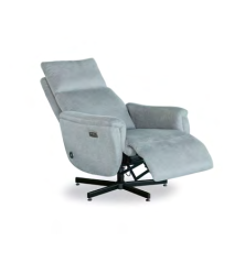 SILLON RELAX GIRATORIO MOD. DAKOTA  C/  GRIS PIEDRA