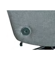 SILLON RELAX GIRATORIO MOD. DAKOTA  C/  GRIS PIEDRA