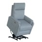 SILLON RELAX MOD. LORA PWR LIFT TELA C/ GRIS