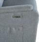 SILLON RELAX MOD. LORA PWR LIFT TELA C/ GRIS