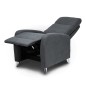 SILLON MOD. LINA RELAX PUSH TELA C/ GRIS