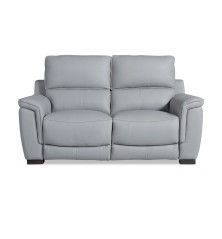SOFA 2 PL. MOD. LEONOR PIEL C/ GRIS RELAX ELECTRICO