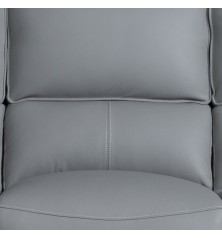 SOFA 2 PL. MOD. LEONOR  PIEL C/ GRIS RELAX ELECTRICO