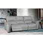 SOFA 3 PL. MOD. LEONOR PIEL C/ GRIS RELAX ELECTRICO
