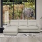 CHAISELONGUE MOD. ADARA VF/ IZQ PIEL BEIGE