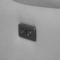 CHAISELONGUE MOD. ADARA VF/ IZQ PIEL GRIS