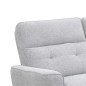 SOFA 3 PL. MAXI MOD. KANIO  TELA C/ GRIS CLARO 2 RELAX ELECTRICO SISTEMA GRAVEDAD CERO - MODULO CENTRAL FIJO