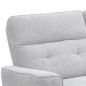SOFA 3 PL. MOD. KANIO TELA C/ GRIS CLARO 2 RELAX ELECTRICO SISTEMA GRAVEDAD CERO