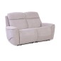 SOFA 2 PL. MOD. CLOE TELA C/ BEIGE RELAX MANUAL