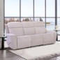 SOFA 3 PL. MOD. CLOE TELA C/ BEIGE RELAX MANUAL