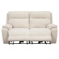 SOFA 2 PL. MOD. SONS 2 MOTORES TELA C/ BEIGE  Y BEIG CLARO 2 RELAX ELECTRICOS - 2 MOTORES POR MODULO