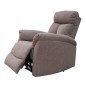 SILLON NAPOLEON RELAX MANUAL C/ MARRON NUEVA TELA