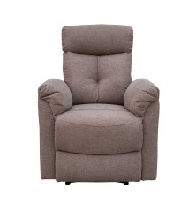 SILLON NAPOLEON RELAX MANUAL C/ MARRON NUEVA TELA