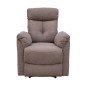 SILLON NAPOLEON RELAX MANUAL C/ MARRON NUEVA TELA