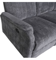 SOFA 3 PL. MOD. NOLIA RELAX ELECTRICO C/ GRIS