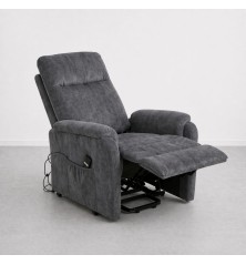SILLON RELAX PWR LIFT MOD. NOLIA RELAX ELECTRICO C/ GRIS