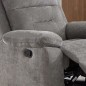 SILLÓN RELAX MOD. NEVER TELA C/ GRIS RELAX MANUAL