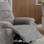SILLÓN RELAX MOD. NEVER TELA C/ GRIS RELAX MANUAL