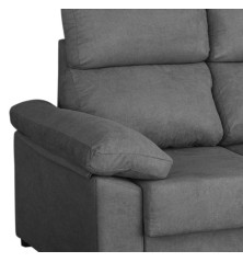 CHAISELONGUE MOD. ANAIS  TELA C/ GRIS