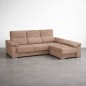 CHAISELONGUE MOD. SEGOVINA TELA C/ BEIGE OSCURO CHAISELONGUE MOD. SEGOVINA TELA C/ BEIGE OSCURO