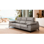 SOFA 3 PL. CARRO MOD. AZAHARA TELA C/ GRIS