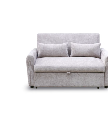 SOFA CAMA MOD. LUCAS TELA C/ GRIS