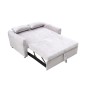 SOFA CAMA MOD. LUCAS TELA C/ GRIS