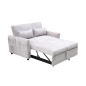 SOFA CAMA MOD. LUCAS TELA C/ GRIS