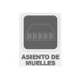 SOFA 3 PL. MOD. ENEKO RELAX MANUAL C/ MARRON OSCURO Y GRIS