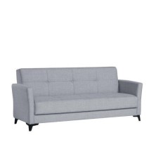 SOFA CAMA MOD. CLARISA TELA C/ GRIS  Y MARRON