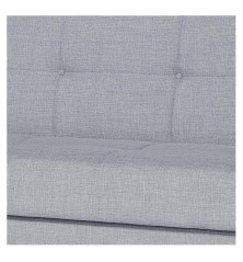SOFA CAMA MOD. CLARISA TELA C/ GRIS  Y MARRON