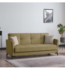 SOFA CAMA MOD. CLARISA TELA C/ VERDE