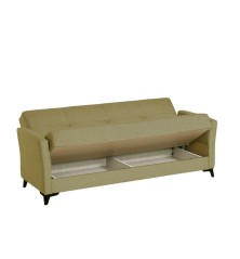 SOFA CAMA MOD. CLARISA TELA C/ VERDE