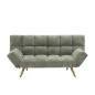 SOFA CAMA MOD. VERA TELA C/ GRIS Y VERDE