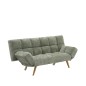 SOFA CAMA MOD. VERA TELA C/ GRIS Y VERDE