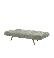 SOFA CAMA MOD. VERA TELA C/ GRIS Y VERDE