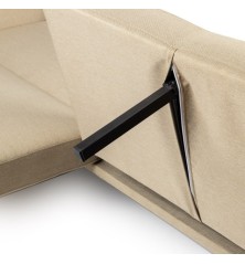 SOFA CAMA MOD. LUANCA C/ BEIGE CON BRAZOS