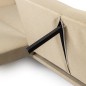 SOFA CAMA MOD. LUANCA C/ BEIGE CON BRAZOS SOFA CAMA MOD. LUANCA C/ BEIGE CON BRAZOS